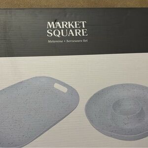 Market Square Melamine Serveware Set